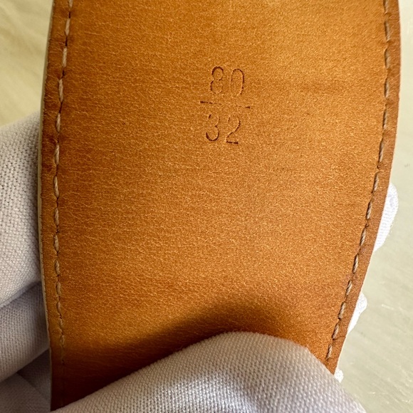 Auth Louis Vuitton Belt 80/32 - Picture 8 of 12